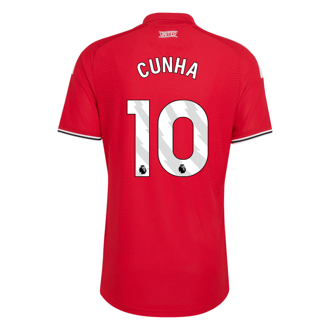 CUNHA #10 Men's Manchester United UCL 2026/27 Player Version Home Soccer Jersey-New York Soccer Shop