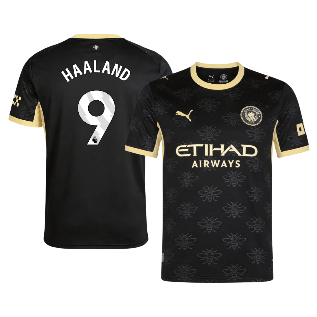 Manchester City Away Soccer Jersey 2026/27 - HAALAND #9 – UCL