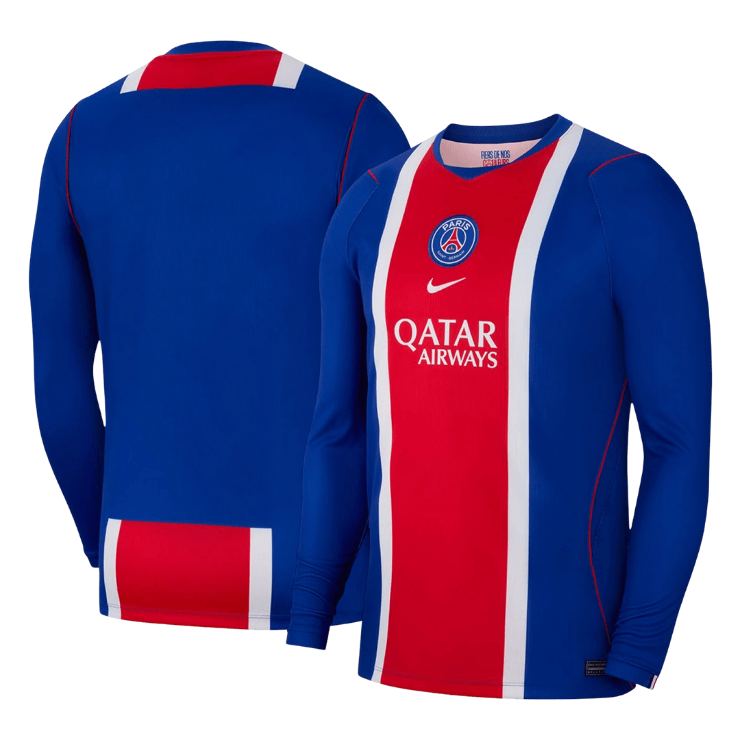 Men's PSG 2026/27 Home Long Sleeve Soccer Jersey-New York Soccer Shop