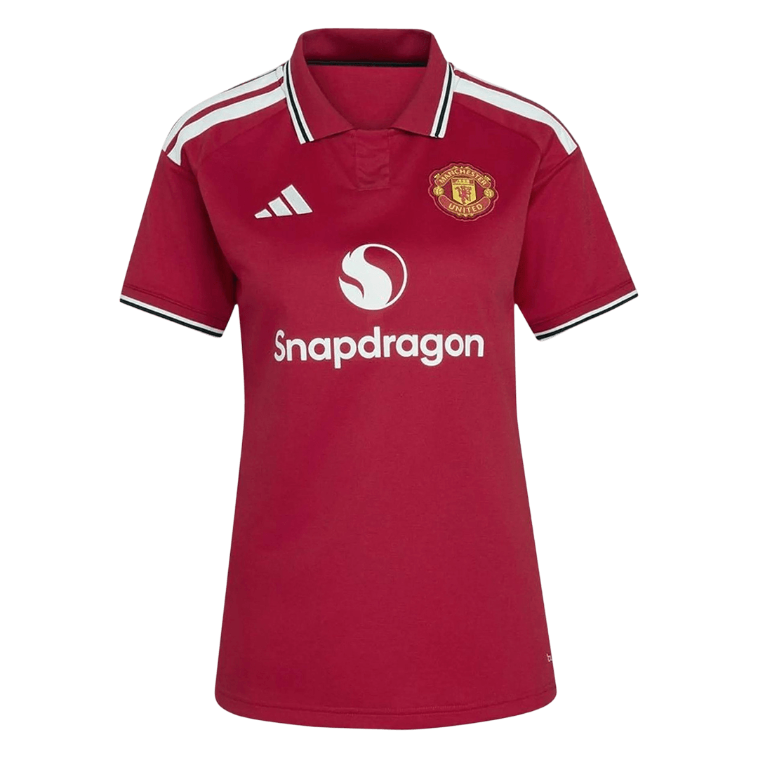 Women's Manchester United 2026/27 Home Soccer Jersey-New York Soccer Shop