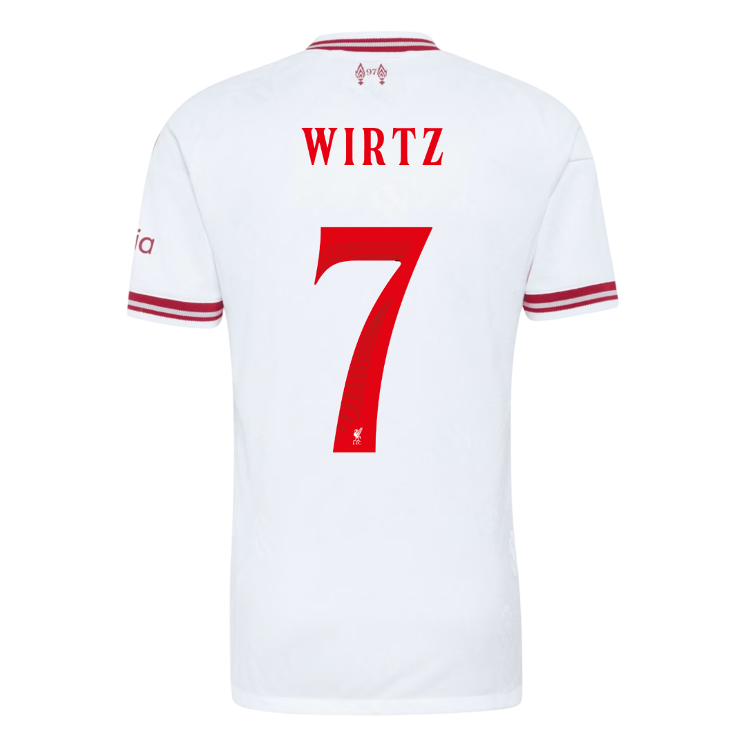 WIRTZ #7 Men's Liverpool UCL 2026/27 Player Version Away Soccer Jersey
