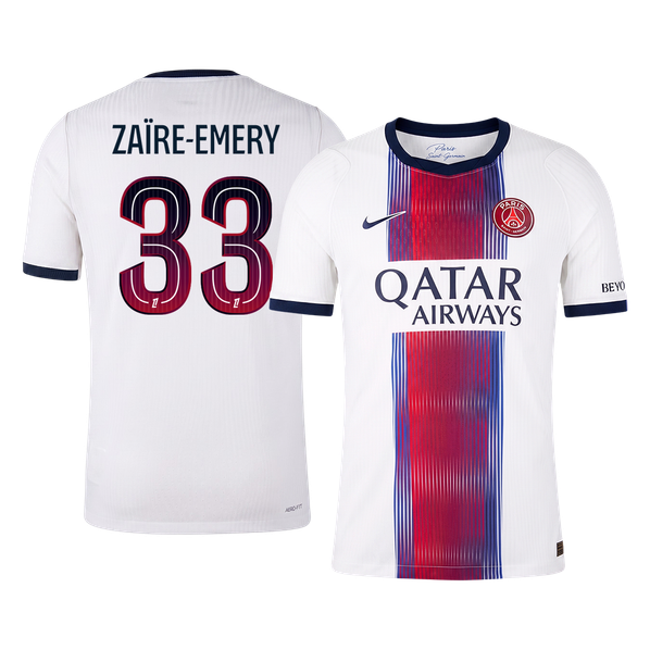 ZAÏRE-EMERY #33 Men's PSG 2026/27 Player Version Away Soccer Jersey-New York Soccer Shop