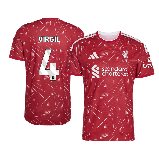 VIRGIL #4 Men's Liverpool 2026/27 Player Version Home Soccer Jersey