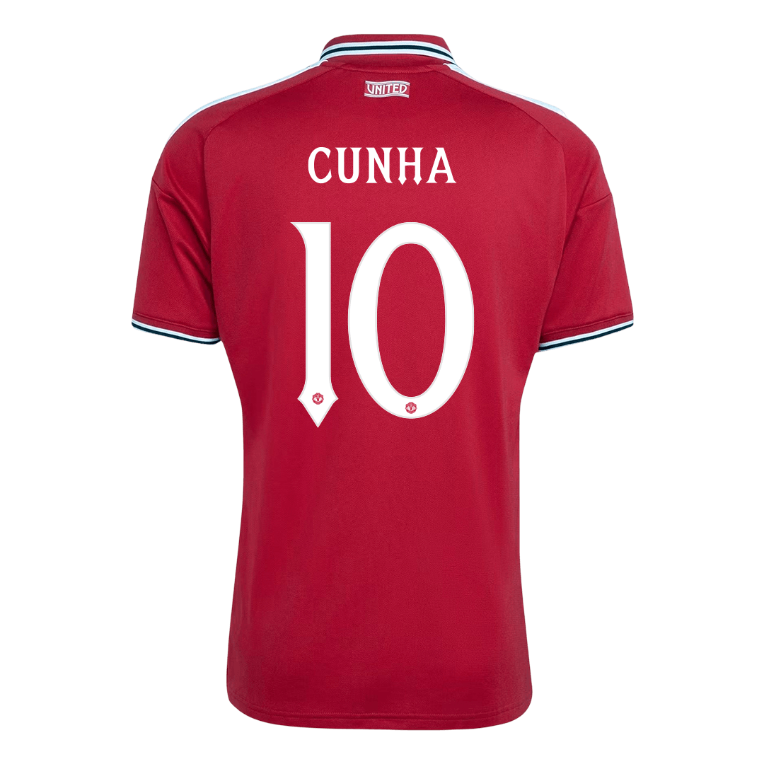 CUNHA #10 Men's Manchester United UCL 2026/27 Home Soccer Jersey-New York Soccer Shop