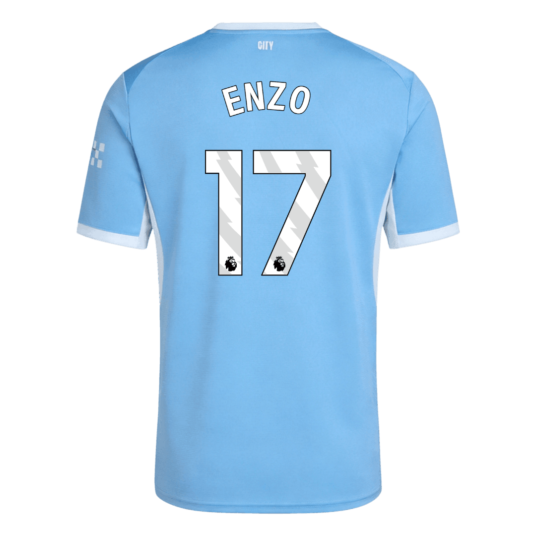 ENZO #17 Men's Manchester City 2026/27 Home Soccer Jersey