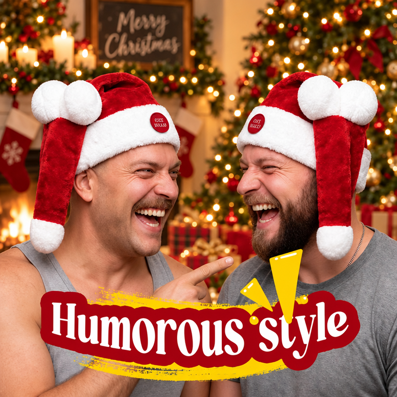The Animated Christmas Hat That Steals the Show