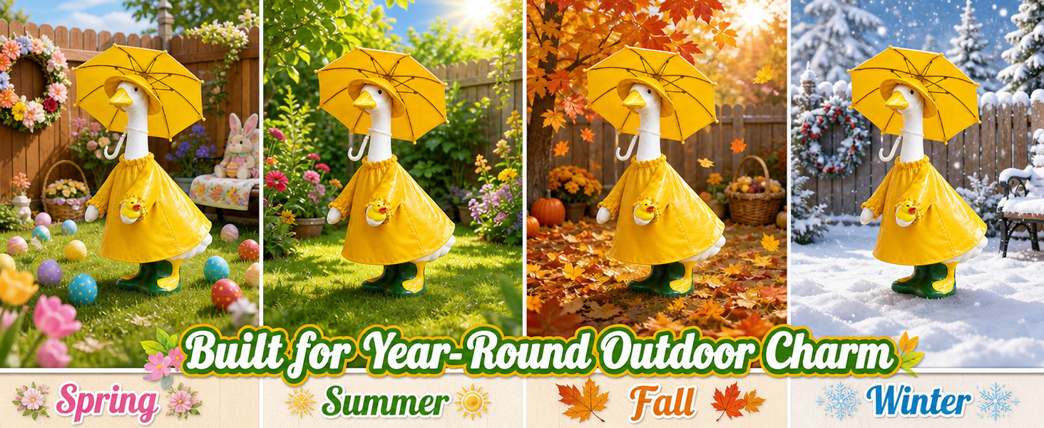 porch goose outfits raincoat