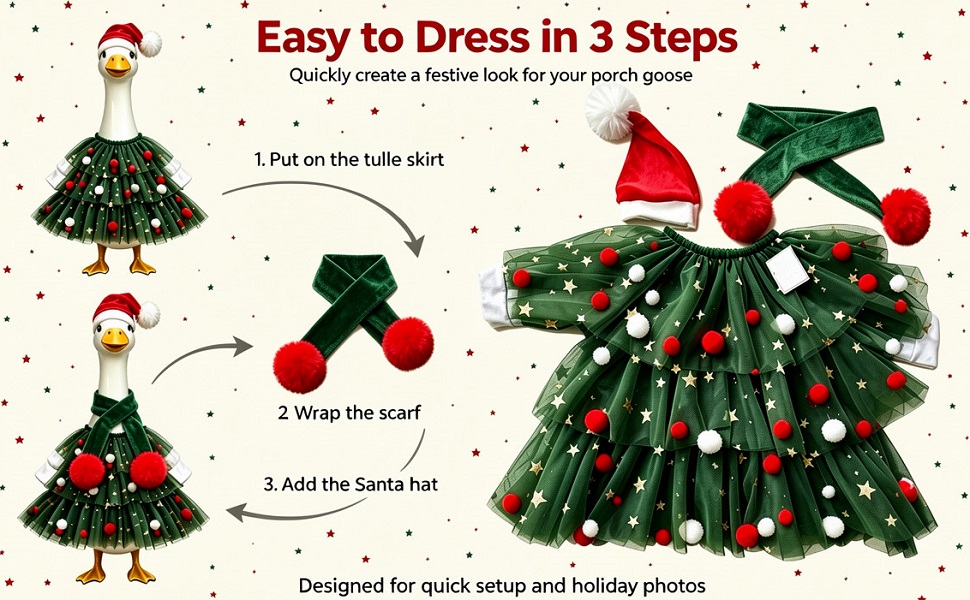 Easy to Dress In 3 Simple Steps