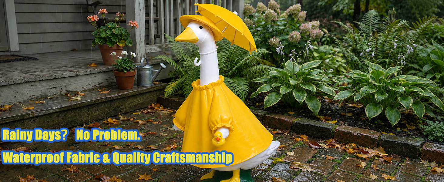 porch goose outfits raincoat