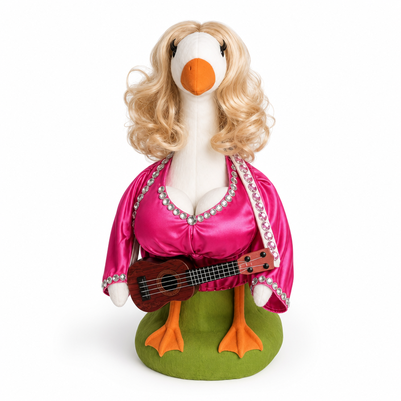 💕 "We Will Always Love You" – Dolly Tribute Goose Outfit Set