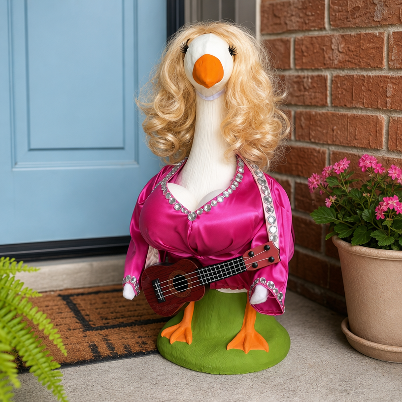 💕 "We Will Always Love You" – Dolly Tribute Goose Outfit Set
