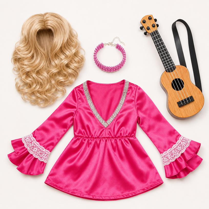 💕 "We Will Always Love You" – Dolly Tribute Goose Outfit Set