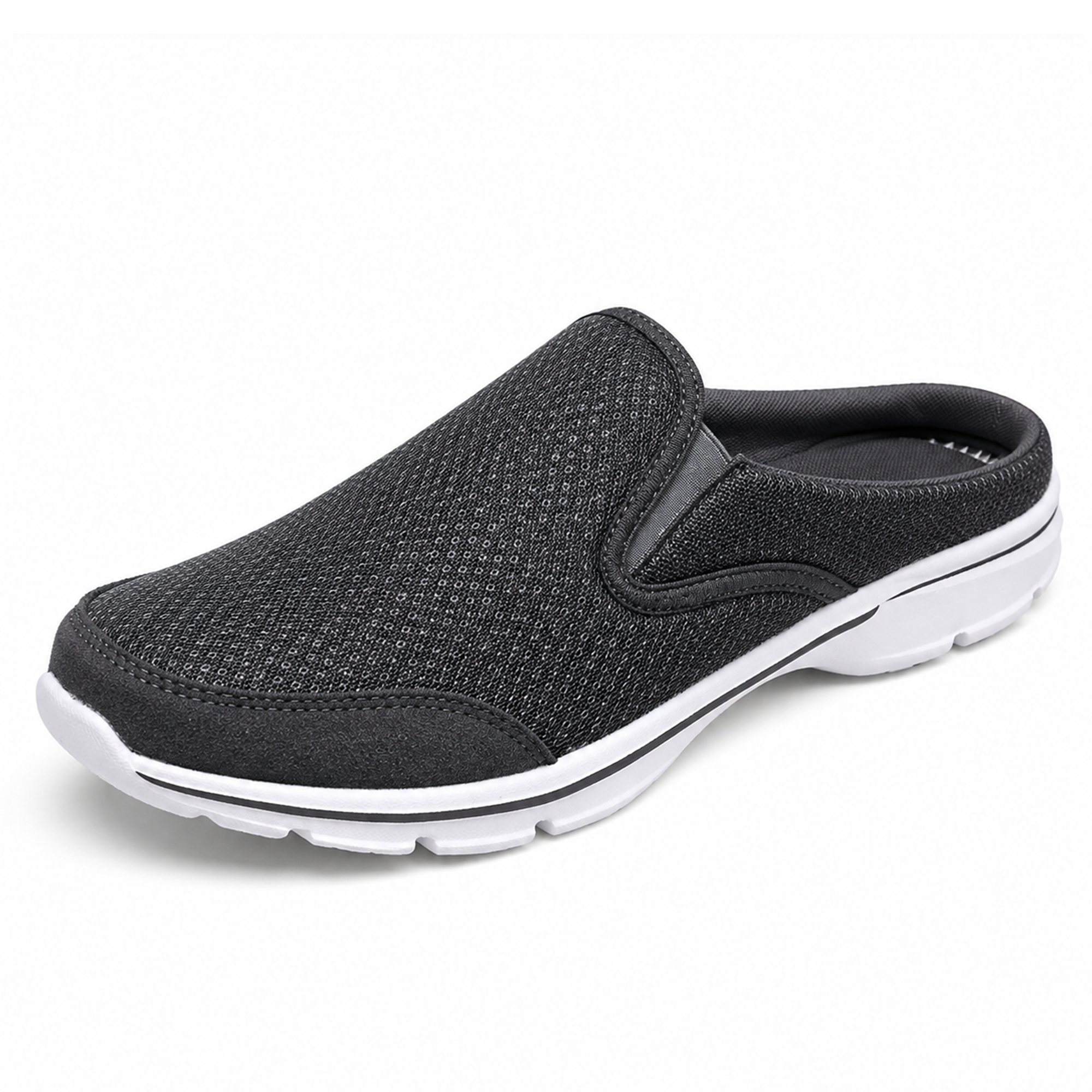 Ease — Men's Everyday Mesh Backless Slip-On Sneakers