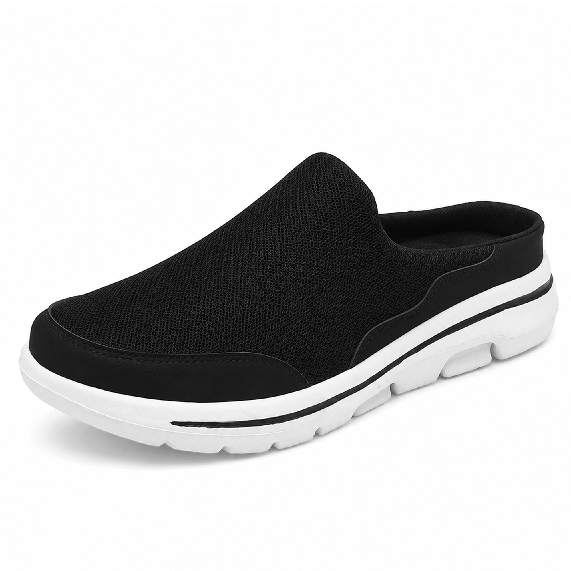 Drift — Men's Lightweight Knit Backless Slip-On Sneakers
