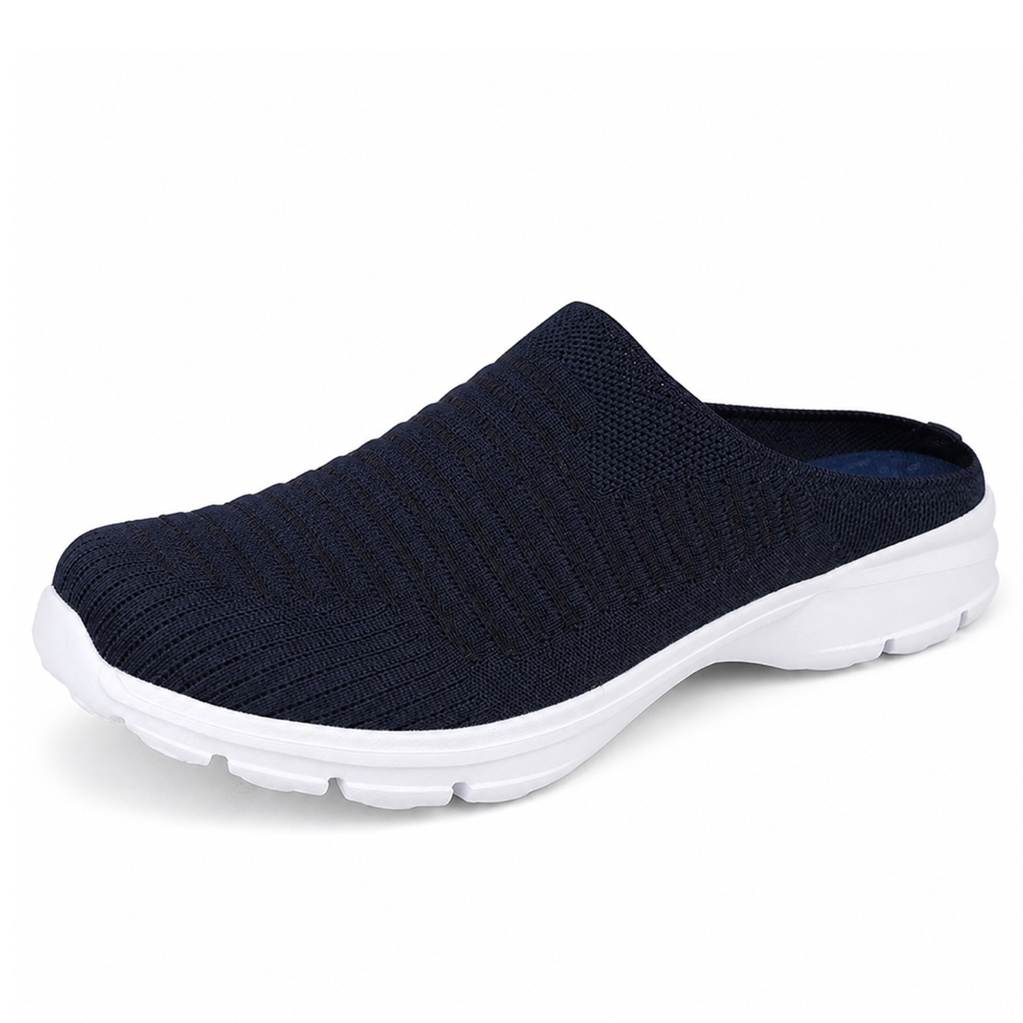 Tide — Men's Textured-Knit Backless Slip-On Sneakers