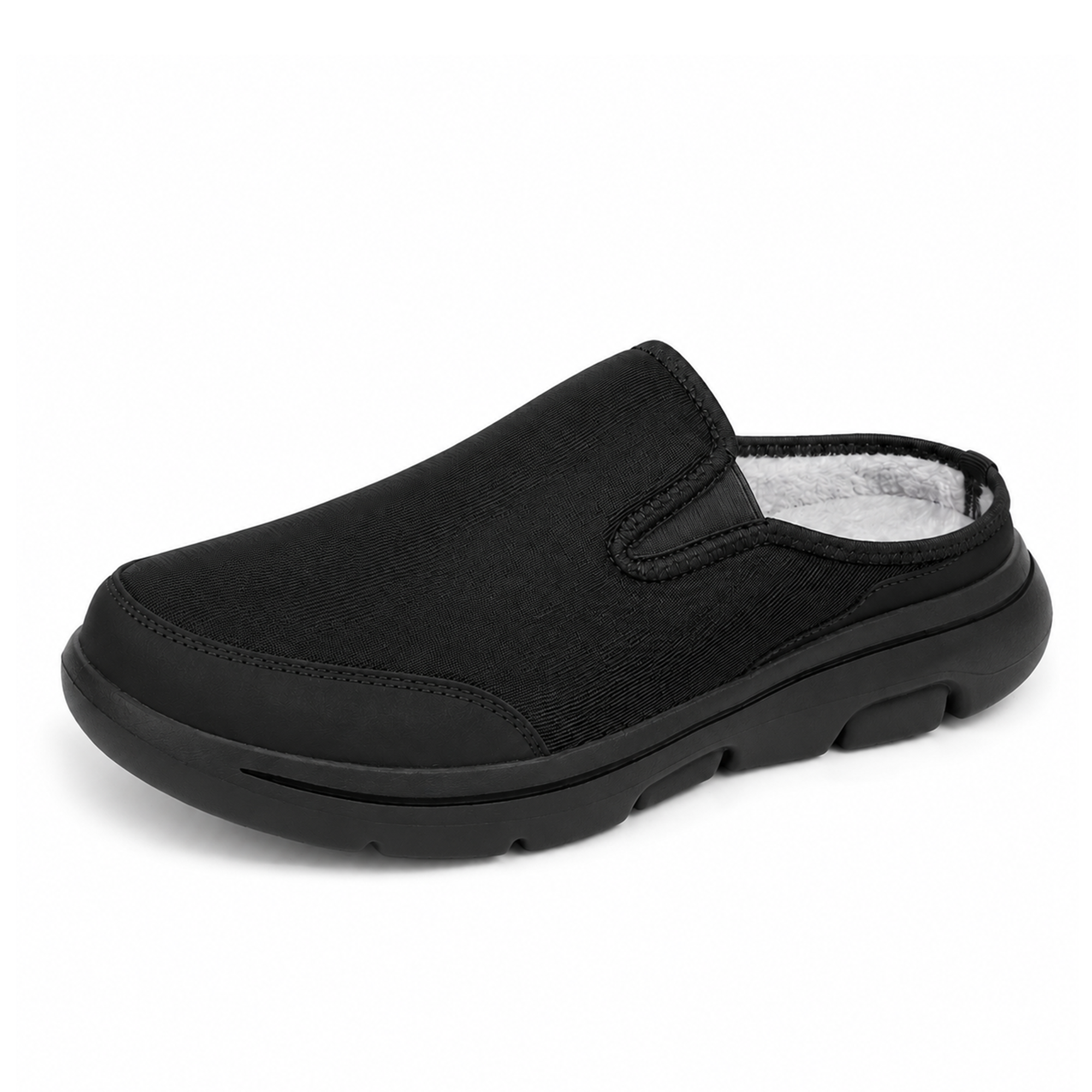Summit — Men's Structured Backless Slip-On Shoes