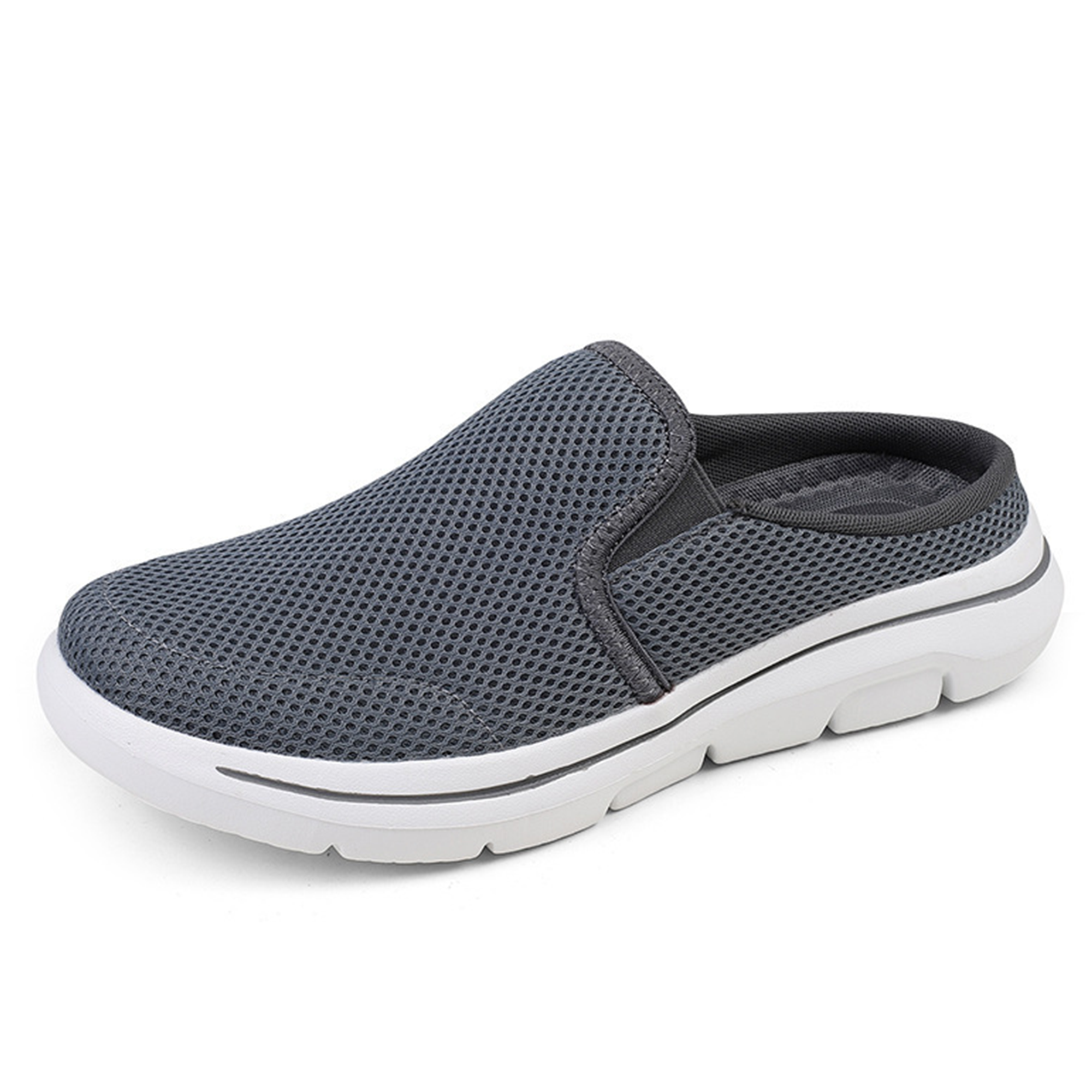 Harbor — Men's Cushioned Knit Backless Slip-On Sneakers