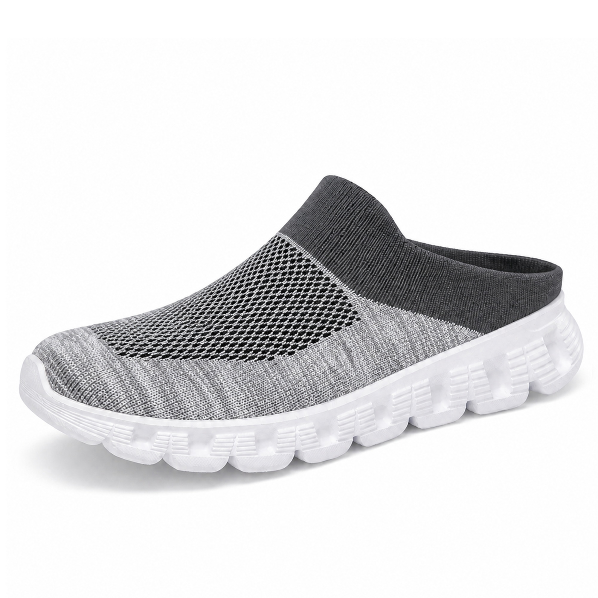 Glide — Men's Stretch-Knit Backless Slip-On Sneakers
