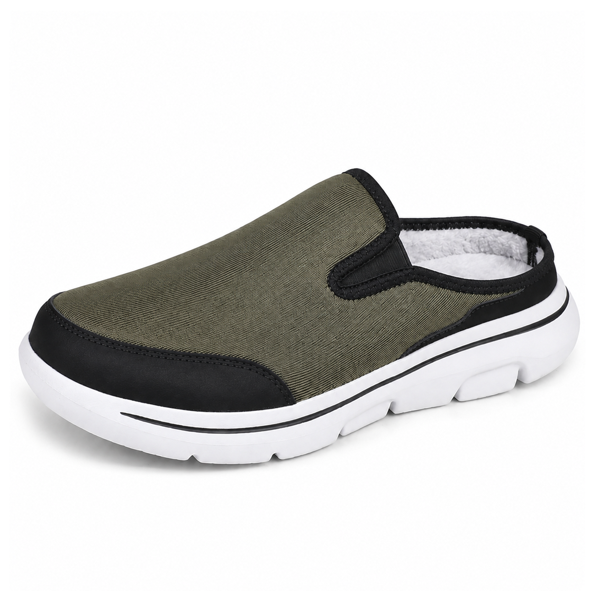 Summit — Men's Structured Backless Slip-On Shoes
