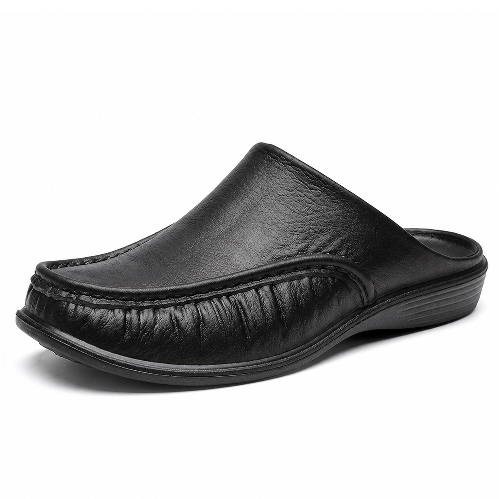 Haven — Men's Smooth-Upper Comfort Mules