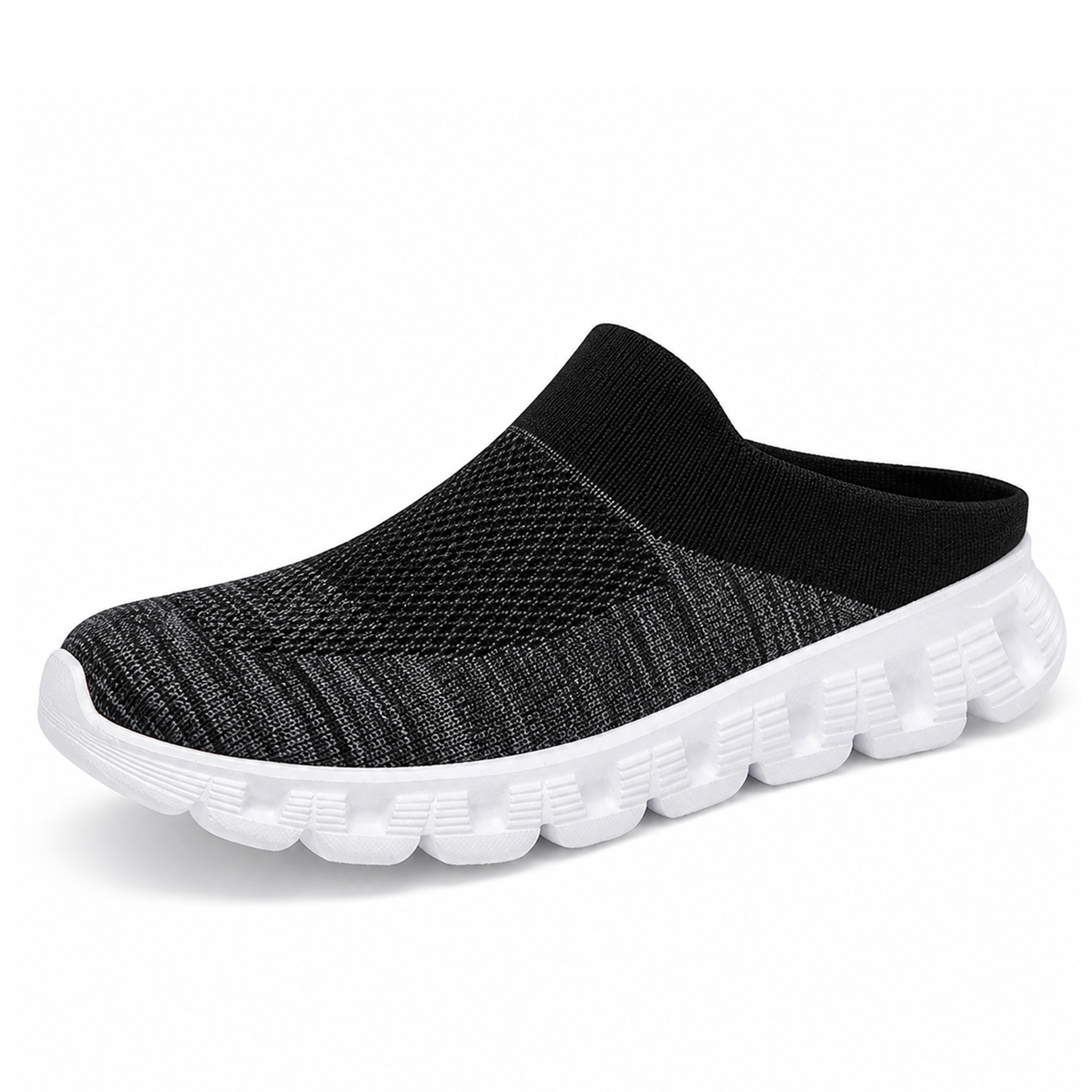 Glide — Men's Stretch-Knit Backless Slip-On Sneakers