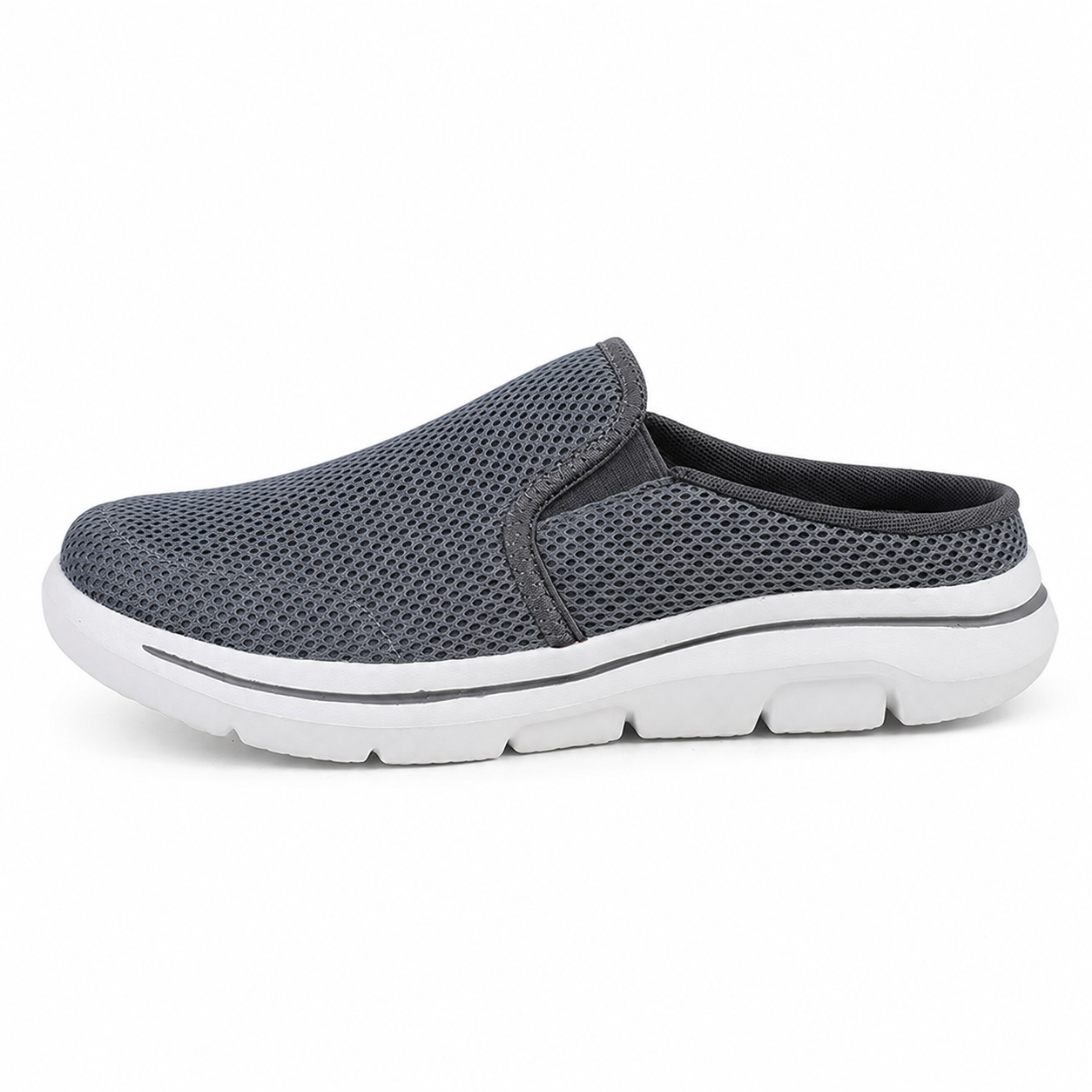 Harbor — Men's Cushioned Knit Backless Slip-On Sneakers