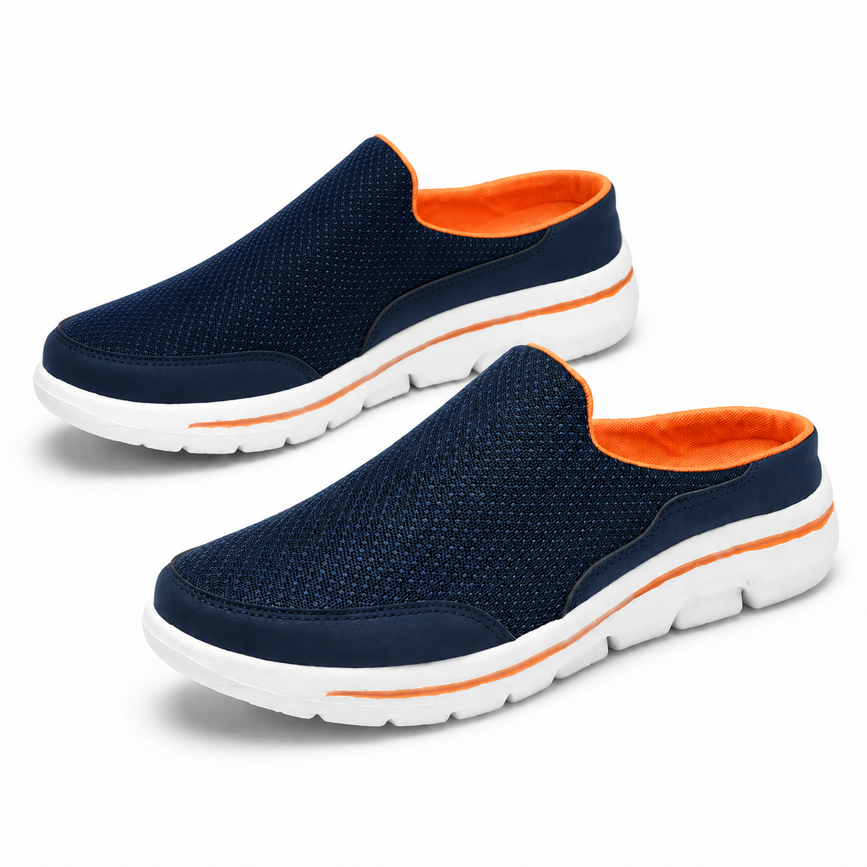 Drift — Men's Lightweight Knit Backless Slip-On Sneakers
