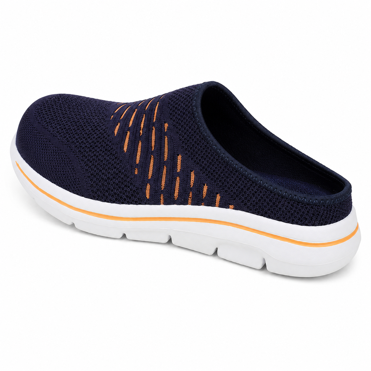 Current — Men's Ribbed-Knit Backless Slip-On Sneakers