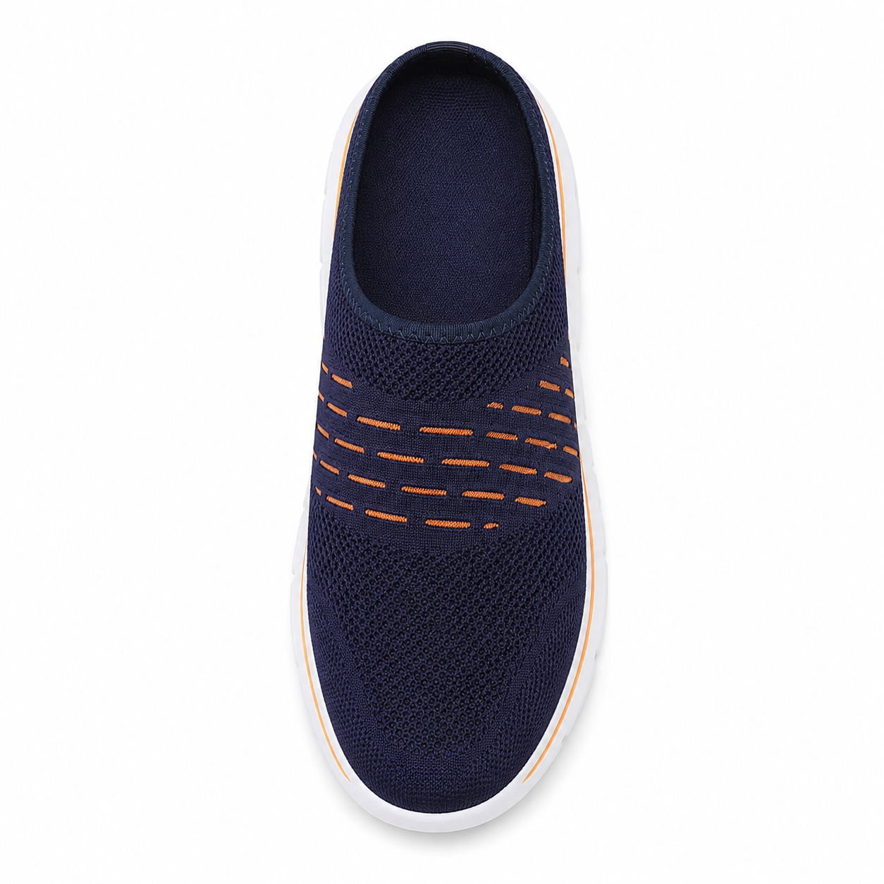 Current — Men's Ribbed-Knit Backless Slip-On Sneakers