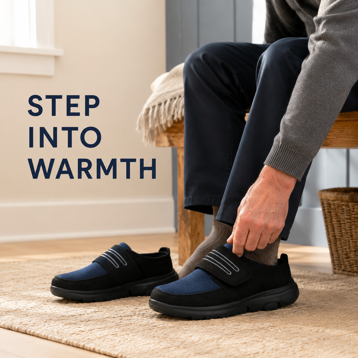 Trail — Men's Structured Backless Slip-On Shoes