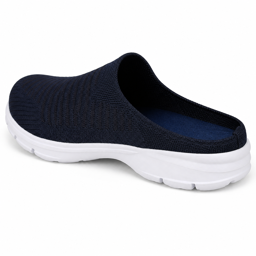 Tide — Men's Textured-Knit Backless Slip-On Sneakers