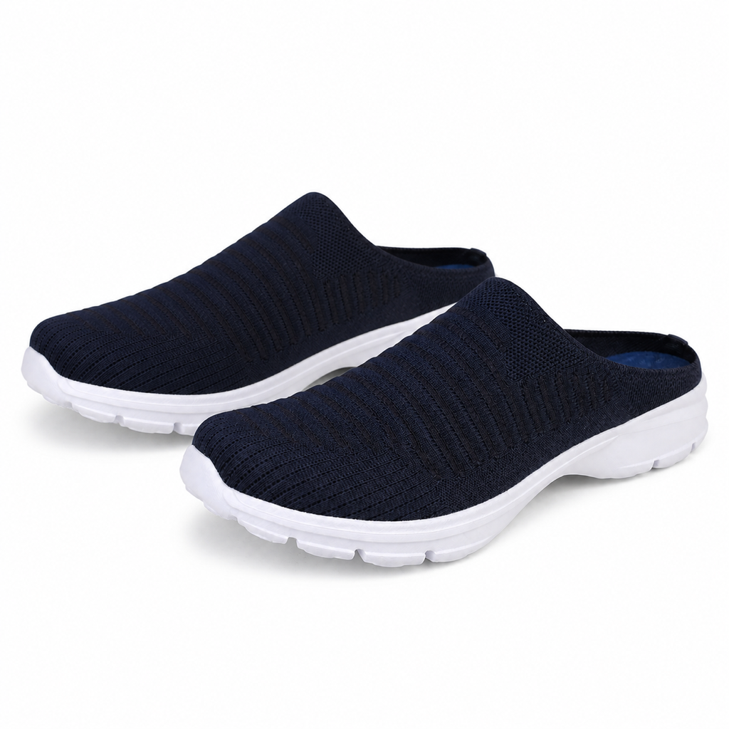 Tide — Men's Textured-Knit Backless Slip-On Sneakers