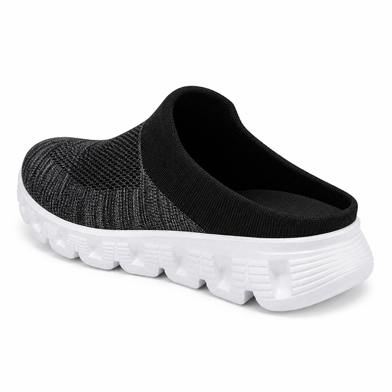 Glide — Men's Stretch-Knit Backless Slip-On Sneakers