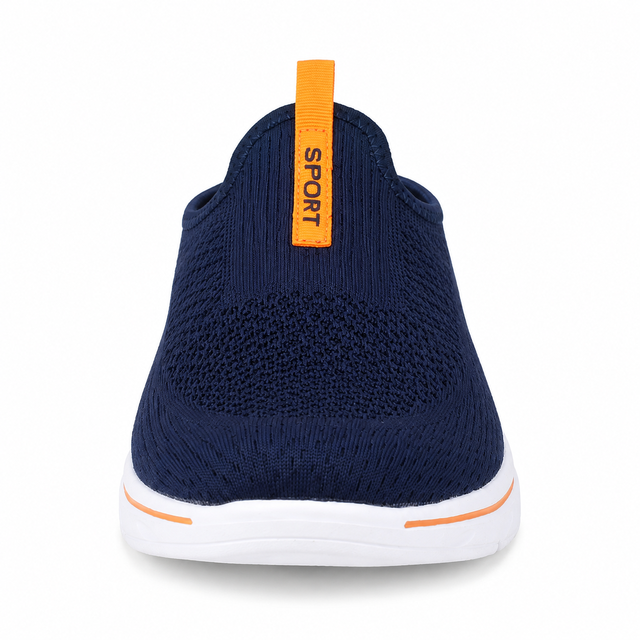 Swift — Men's Textured-Knit Backless Slip-On Sneakers