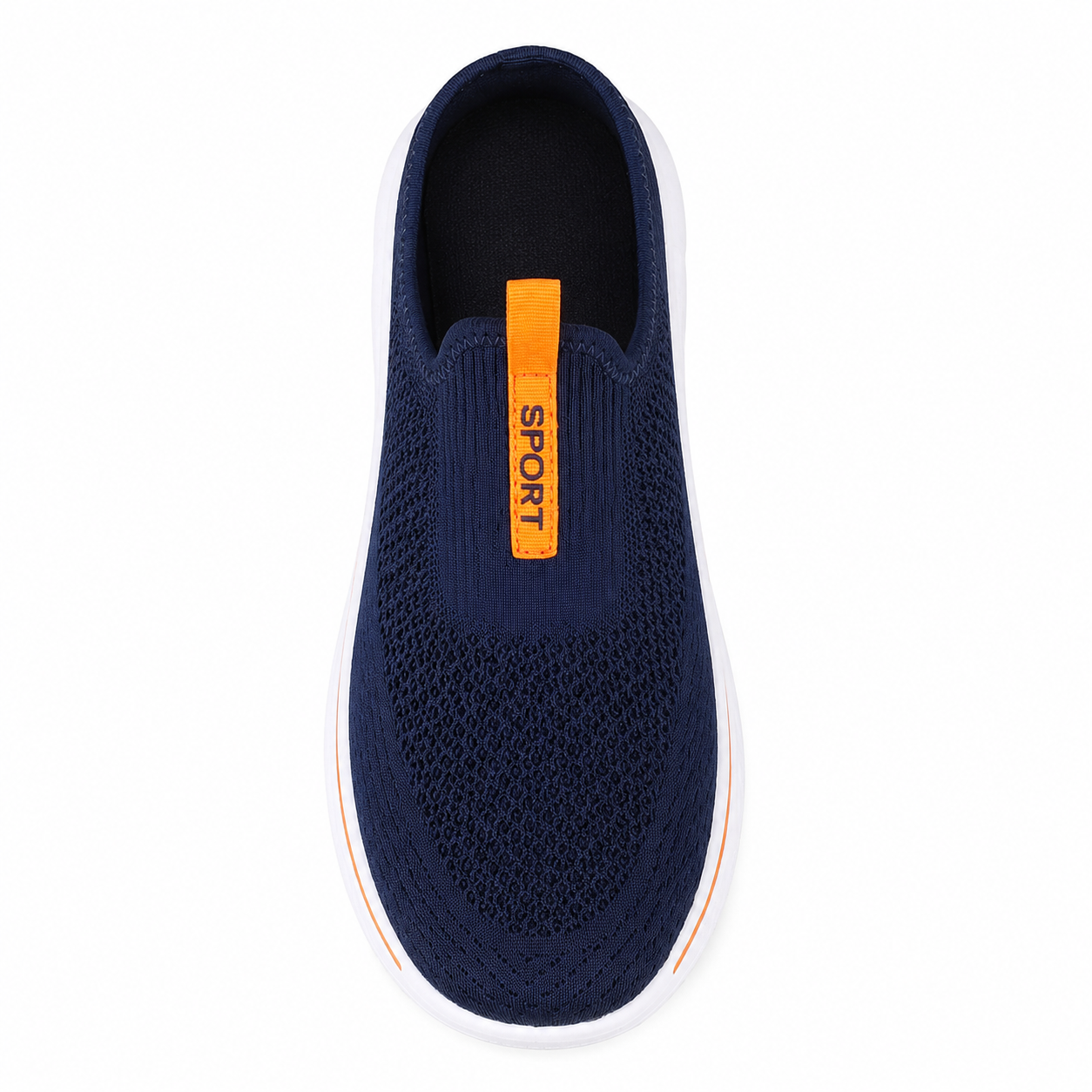 Swift — Men's Textured-Knit Backless Slip-On Sneakers