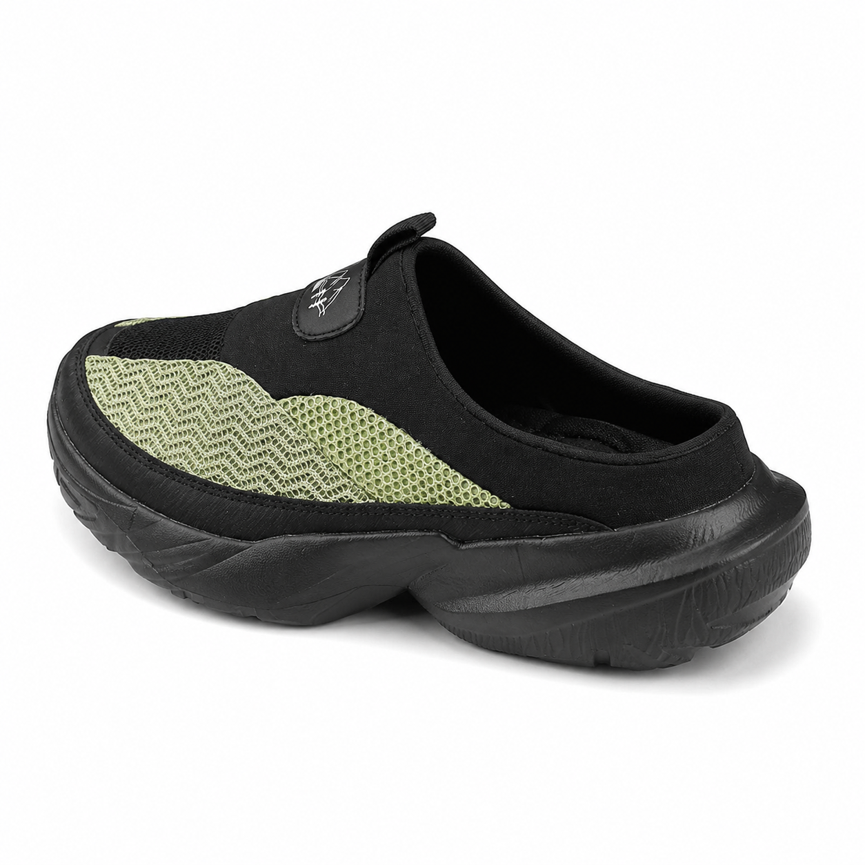 Atlas — Men's Structured-Mesh Backless Slip-On Shoes