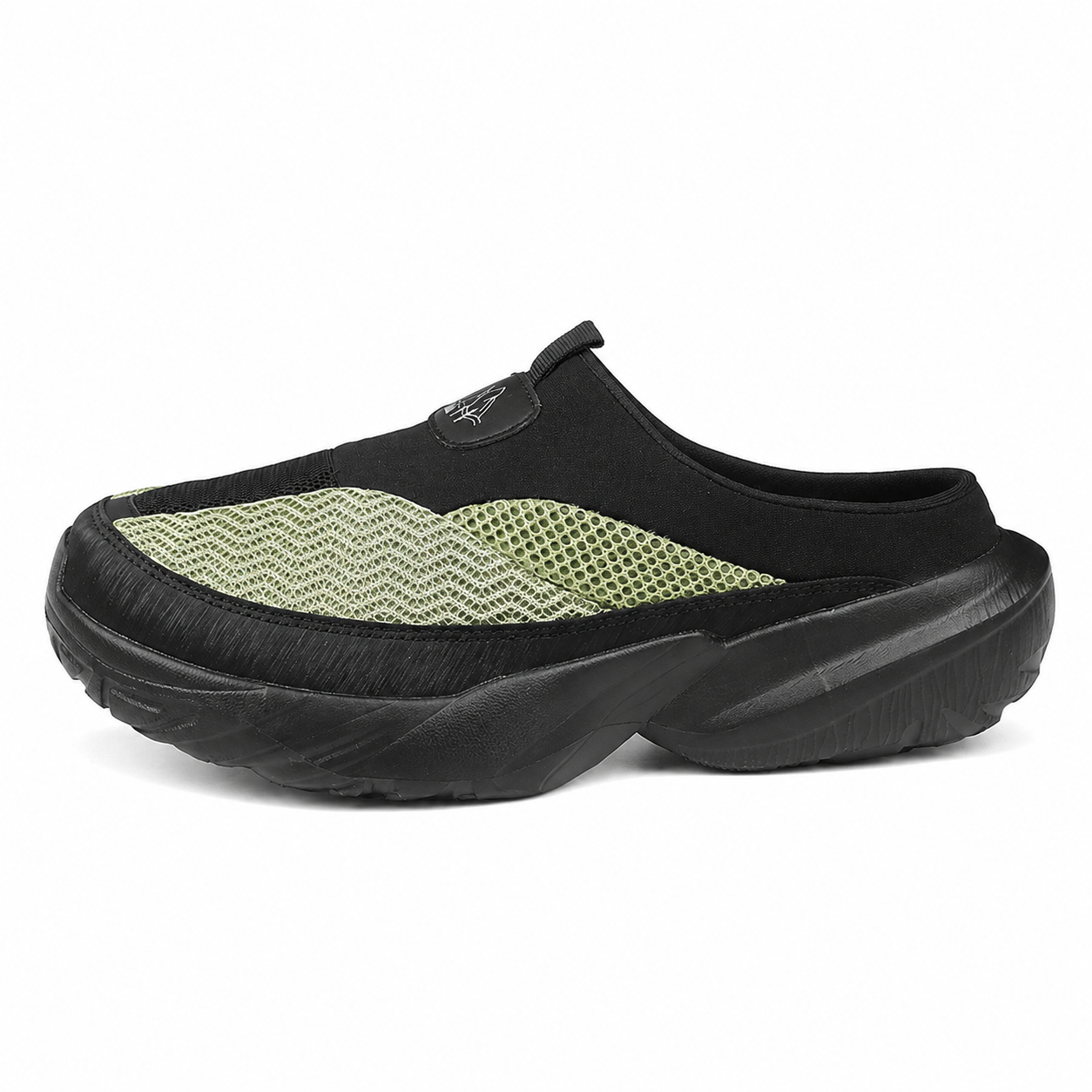 Atlas — Men's Structured-Mesh Backless Slip-On Shoes