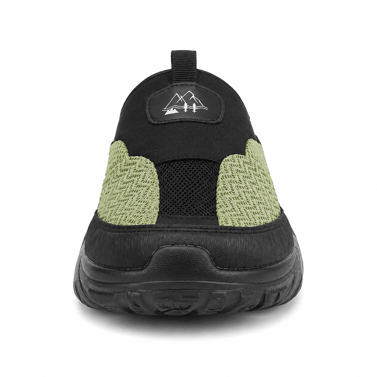 Atlas — Men's Structured-Mesh Backless Slip-On Shoes