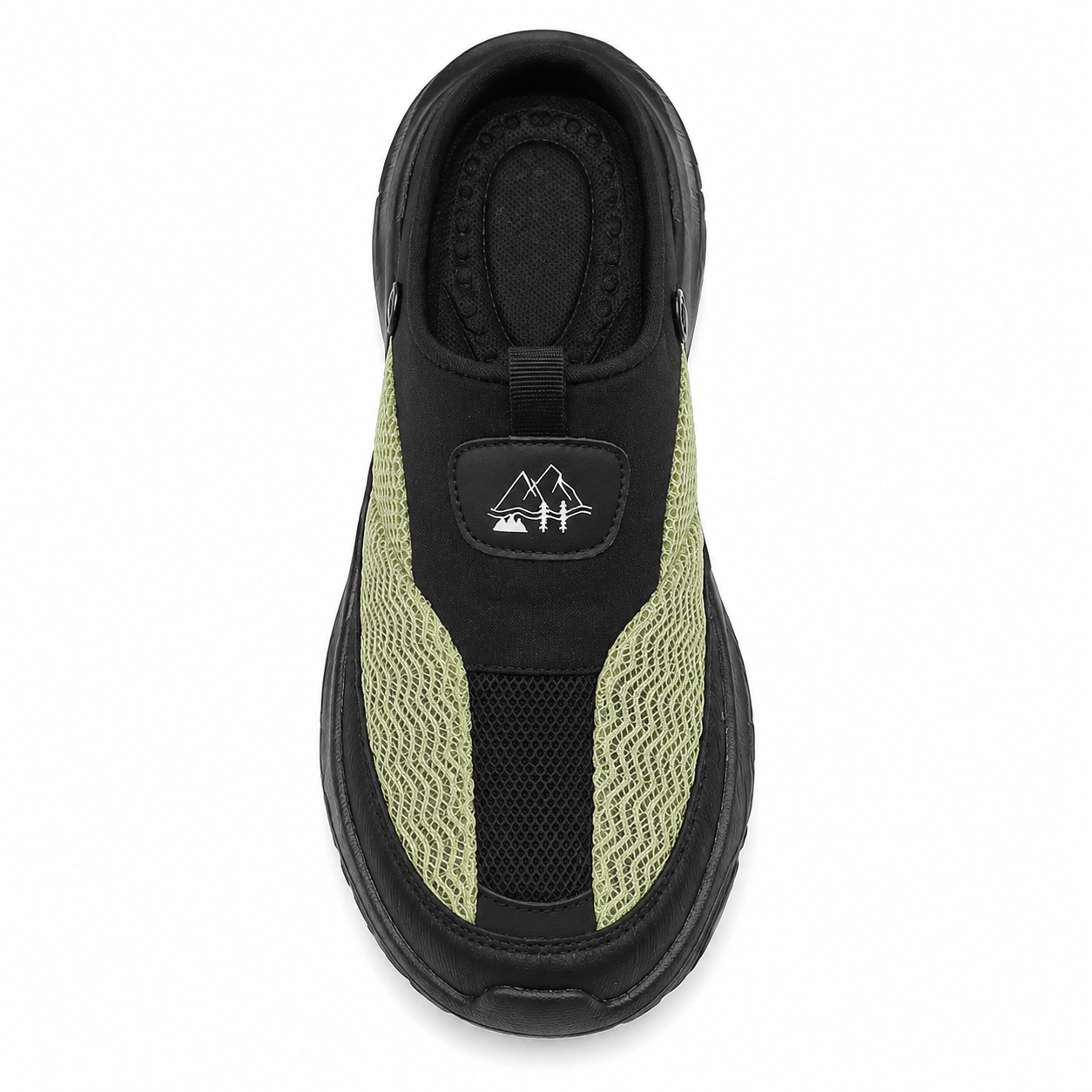 Atlas — Men's Structured-Mesh Backless Slip-On Shoes