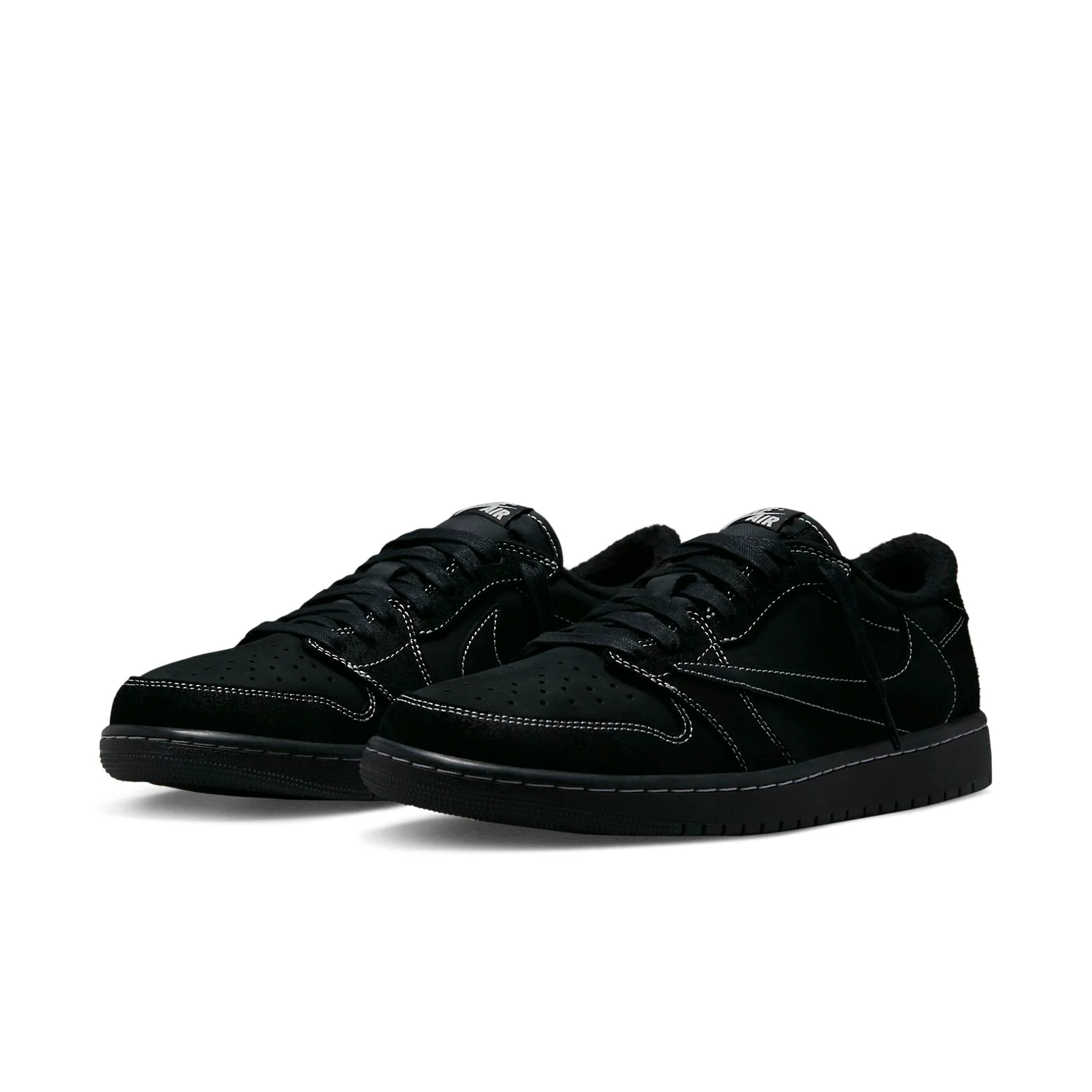 Air Jordan 1 Low OG SP x Travis Scott 'Black Phantom'