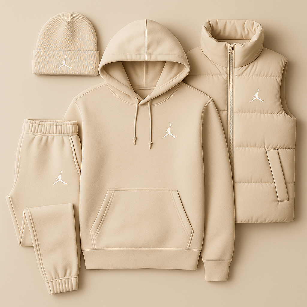 JRD Streetwear Set - Hoodie, Pants and Vest