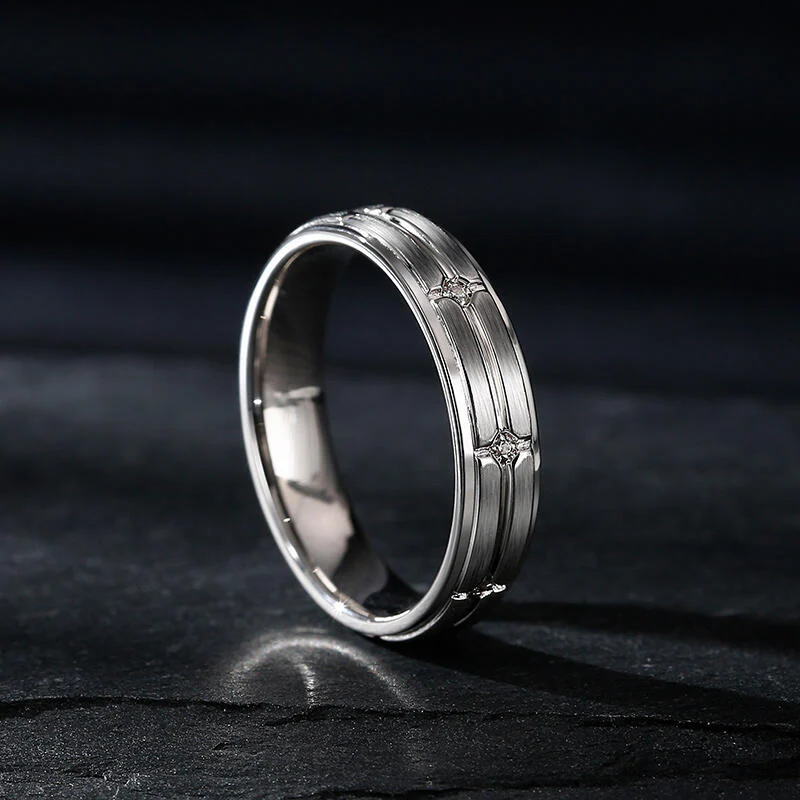 Jeulia Custom Celtic Knot Princess Cut Engagement Ring