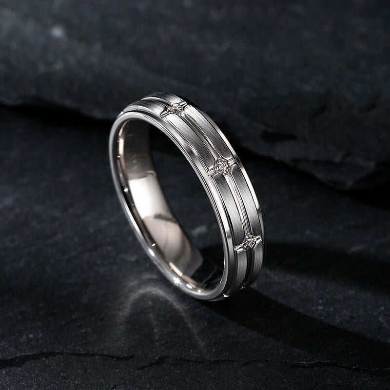 Jeulia Custom Celtic Knot Princess Cut Engagement Ring