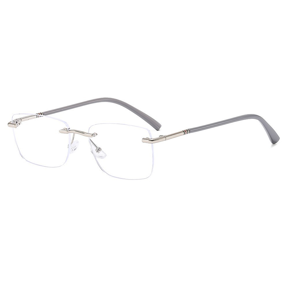 Brand Selection Diamond Rimless Blue Light Blocking Reading Glasses