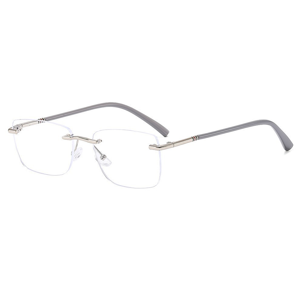 Brand Selection Diamond Rimless Blue Light Blocking Reading Glasses
