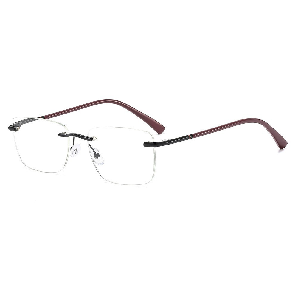 Brand Selection Diamond Rimless Blue Light Blocking Reading Glasses