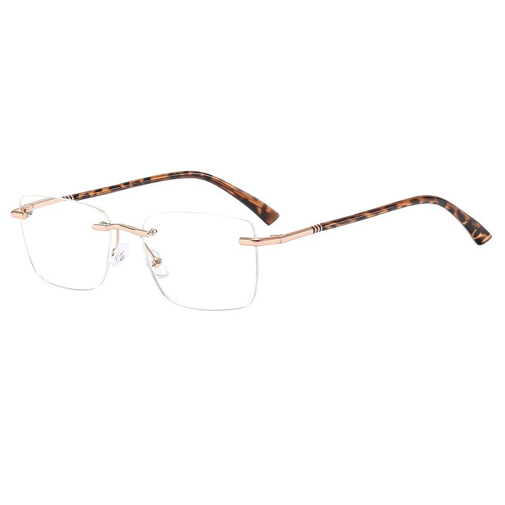 Brand Selection Diamond Rimless Blue Light Blocking Reading Glasses