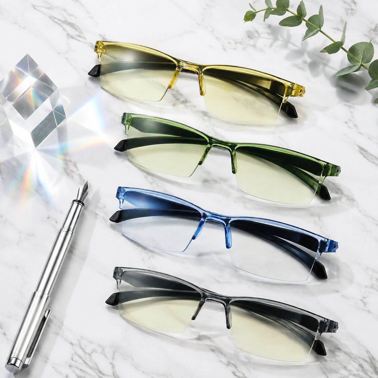 Smart Adjustable Focus Reading Glasses