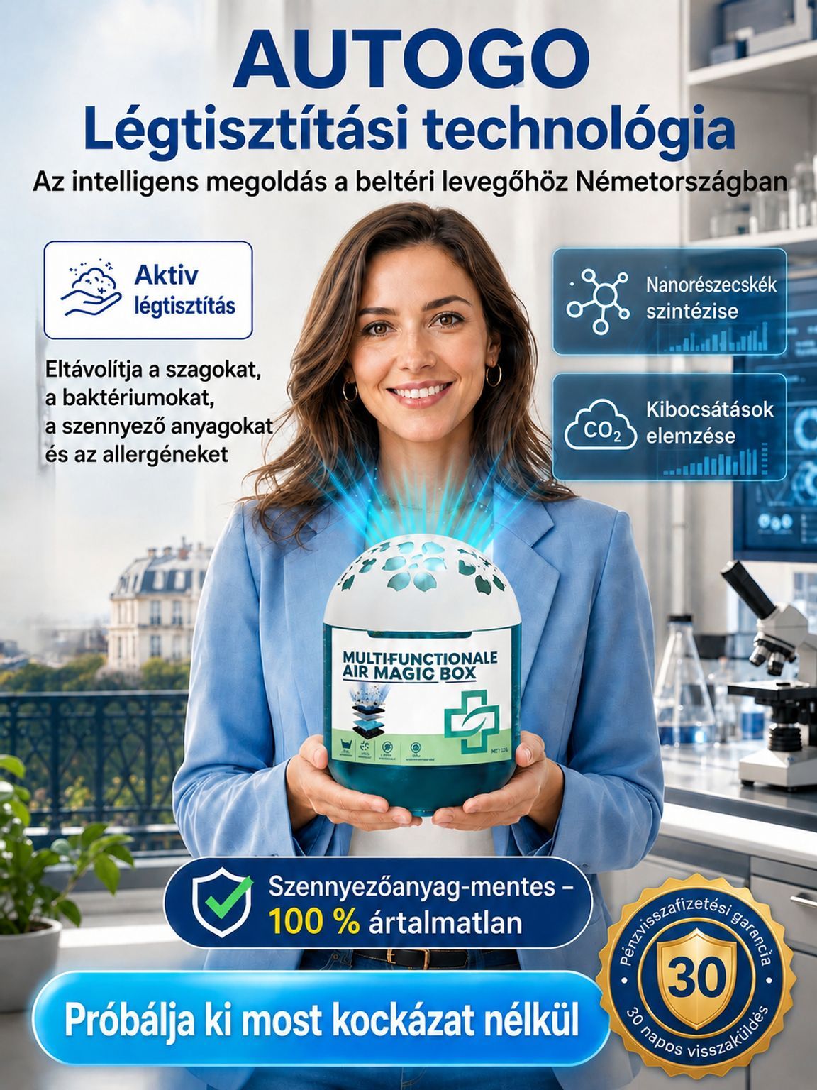 🔥Intelligens Porgyilkos & Légtisztító Doboz (Árammentes Tisztítás)