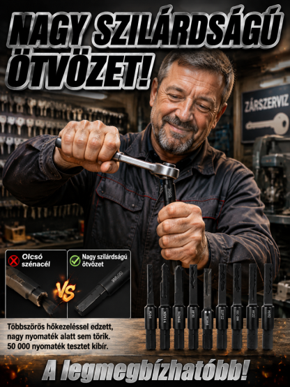 👍Univerzális Autó Ajtónyitó Készlet Vészhelyzetre- 10 Másodperces Sérülésmentes Nyitás